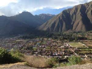 The Sacred Valley of the Incas or the Urubamba Valley.